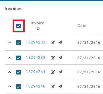 Email Multiple Invoices