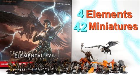 The Temple Of Elemental Evil Board Game Miniature Review YouTube