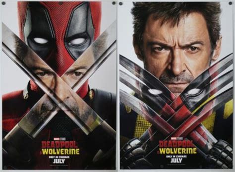 Deadpool And Wolverine Dp3 Original Ds Movie Poster 27x40 Ds 2024 Intl Adv Set 2 Ebay