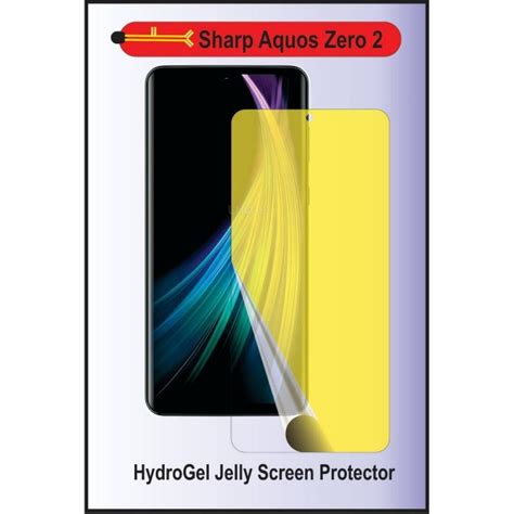 Sharp Aquos Zero Screen Protector Hydrogel Jelly Clear Buyon Pk