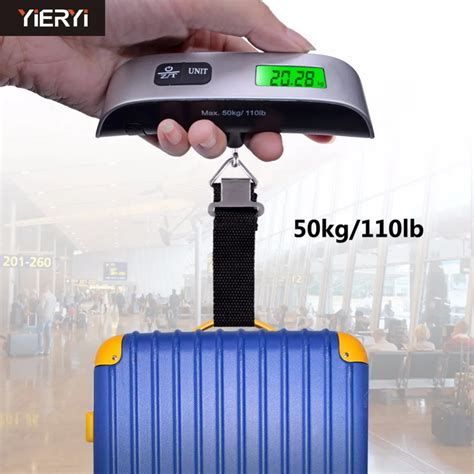 Yieryi Stylish Kg G Weight Lcd Display Portable Electronic Travel