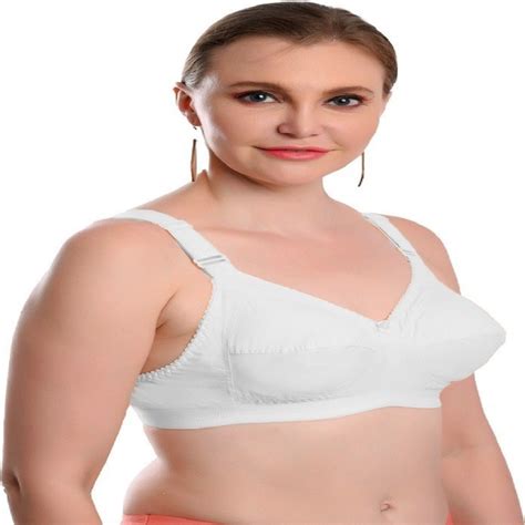 Cotton Ladies White Full Coverage Bra Size 36 Plain At Rs 85piece In New Delhi