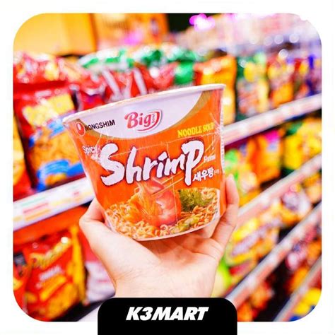 Jual Nongshim Big Bowl Noodle Soup Shrimp 115gr Di Seller K3mart