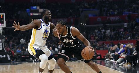 Kawhi Leonard Scores 33 Leads Clippers Past Warriors In 134 124 Win