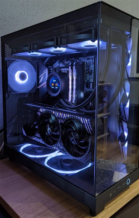 Nzxt H6 Flow Build Vertical Gpu Rnzxt