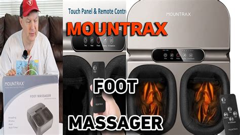 Mountrax Foot Massager Machine With Heat Youtube