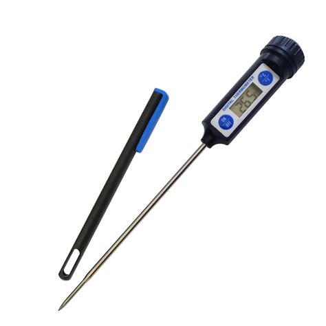 Waterproof Digital Cooking Thermometer With Reduced Tip Probe