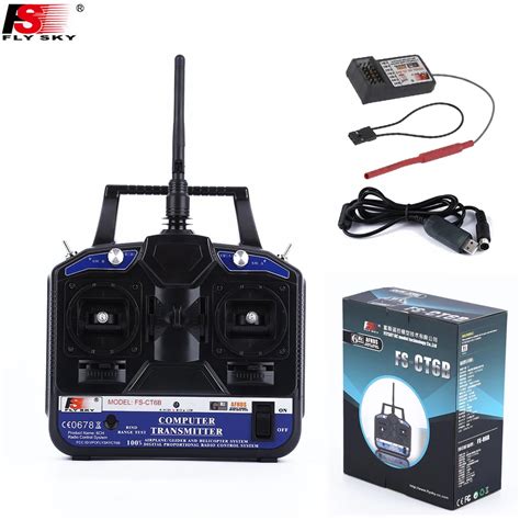 Flysky Fs Ct B Transmisor Afhds De Canales G Con Receptor De Fs