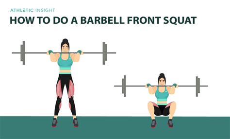 How To Do A Barbell Front Squat Variations Proper Form Techniques