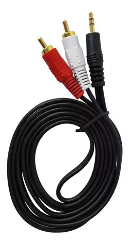 Cable Auxiliar A Mts Audio Rca Est Reo Plug Jack Mm Cuotas