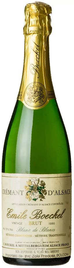 Emile Boeckel 1990 Crémant dAlsace Wino dla konesera Emile Boeckel