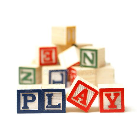 playing  blocks stock image image  object creativity
