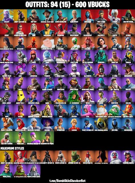 Skins Galaxy Hot Marat Take The Elf Rust Bucket Reaper Axe Star Wand Tony Stark Backlash