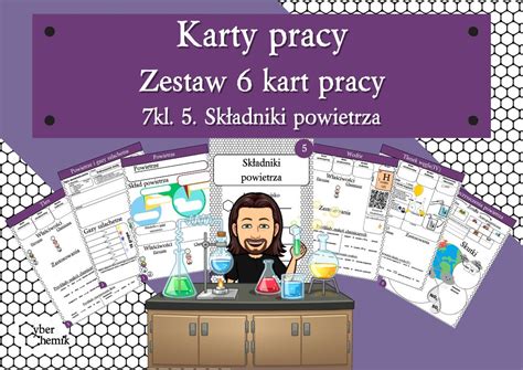 Karty Pracy Klasa Chemia Zestaw Kart Pracy Do Dzia U