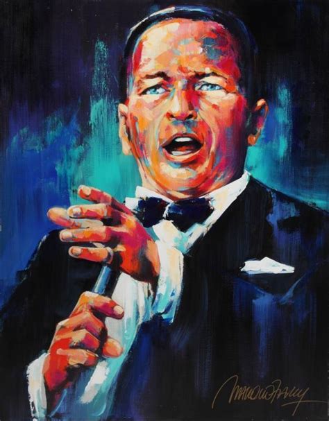 MALCOLM FARLEY FRANK SINATRA PAINTING