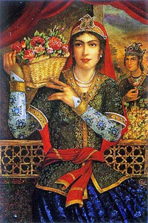 Antique Persian Classical Art Persian Princess Painting | Etsy