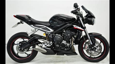 Triumph Street Triple 765 RS 2017 Black YouTube