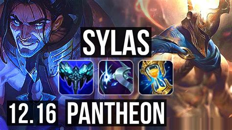 Sylas Vs Pantheon Top Quadra Legendary 1 0m Mastery 16 5 11 300