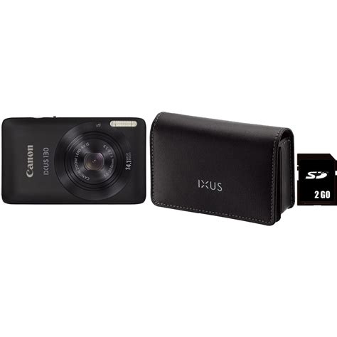 Canon Ixus Is Noir Etui Dcc Carte Sd Go Appareil Photo