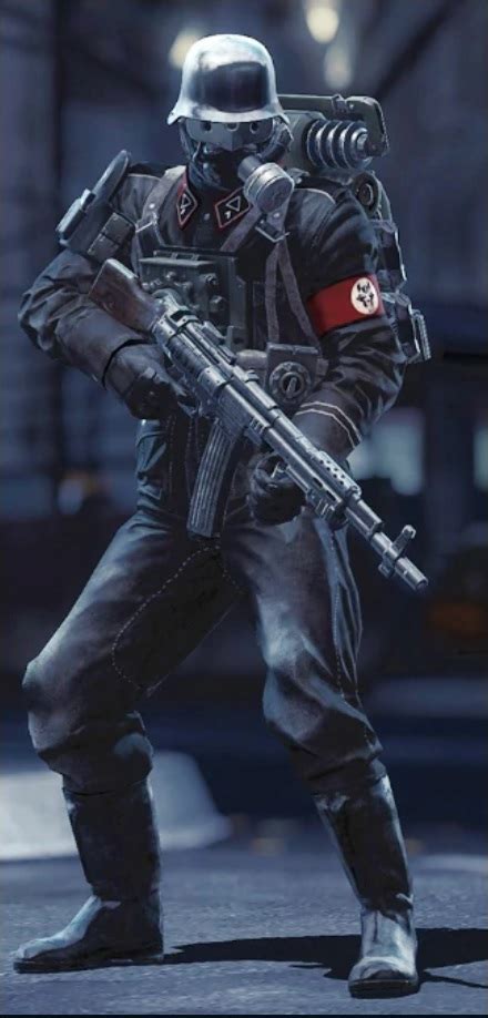 Солдат нацист 1946 г Wolfenstein вики Fandom