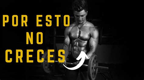 Errores Gym Que No Te Dejan Ganar Musculo Youtube