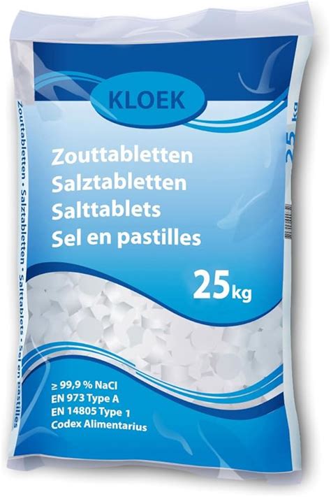 Sel En Pastilles Pour Adoucisseurs Deau Et Les Piscines Amazon Fr