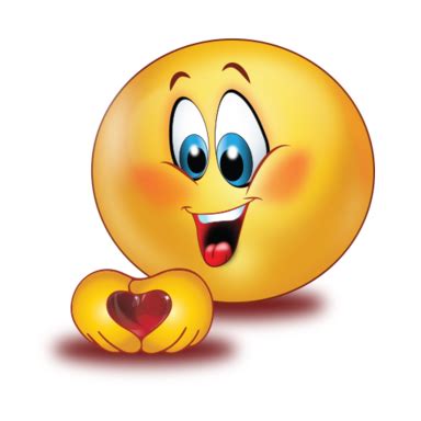In Love With Red Glossy Heart Emoji