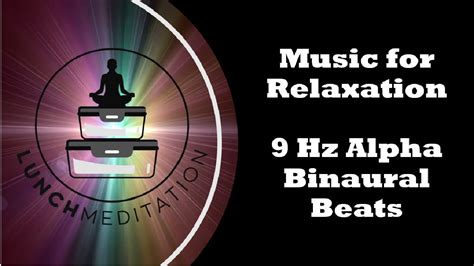 Music For Relaxation Hz Alpha Binaural Beats Rain Storm Natural