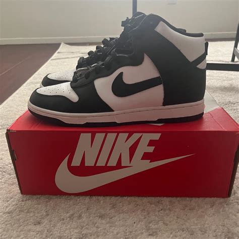 nike high dunk pandas - Depop