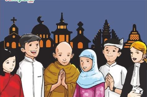 Kumpulan Gambar Kartun Toleransi Antar Umat Beragama Terbagus Blog Pengajar Tekno