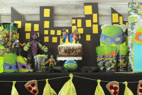 TMNT Birthday Party - Everyday Party Magazine