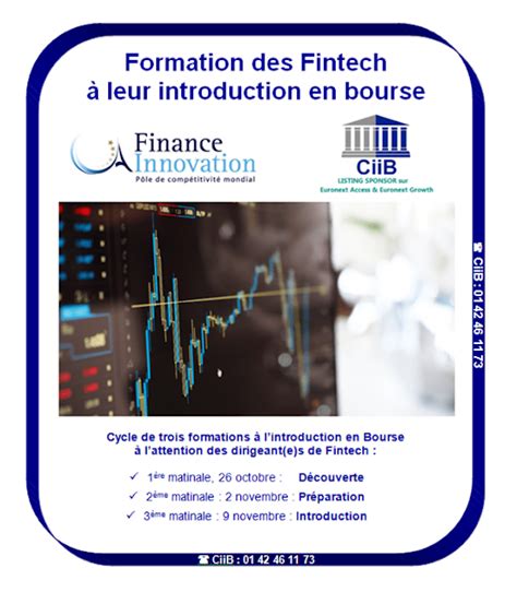 Bourse pour PME de croissance Formation des Fintech à leur