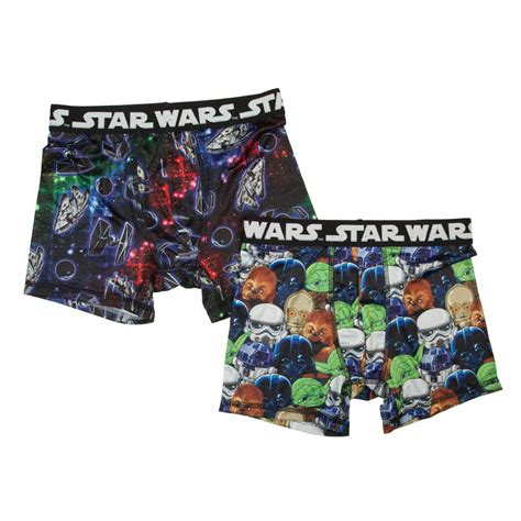 Star Wars Star Wars Boys Underwear 2 Pack Ships Boxer Briefs Little Boys And Big Boys