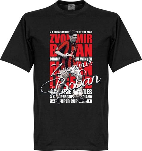 Zvonimir Boban Legend T Shirt M Bol