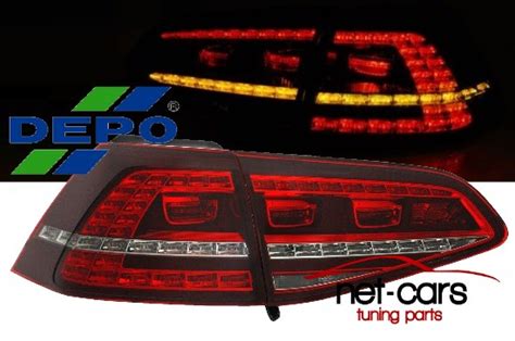 Lampy Tylne Vw Golf Vii Led Diodowe Gti Gtd Cb Za Z Z Wroc Aw