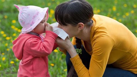 Çocuklarda mevsimsel alerji nedir Nezle ile karışır mı Mevsimsel