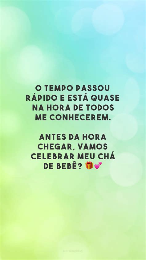 30 frases para convite de chá de bebê que celebram esse sonho