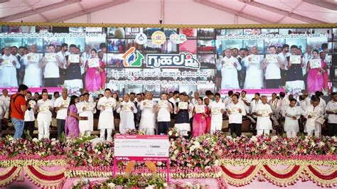 In Karnataka Gruha Lakshmi Scheme Launched Crore Women Heads Of