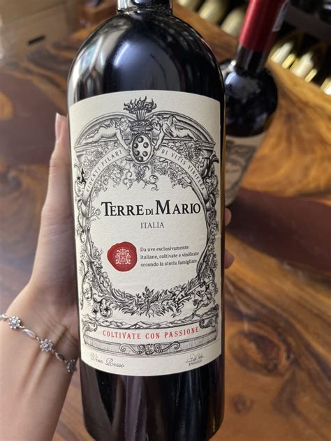 Vang Terre Di Mario Vino Rosso 17 Nồng độ Cao Sàn Đồ Uống 24h