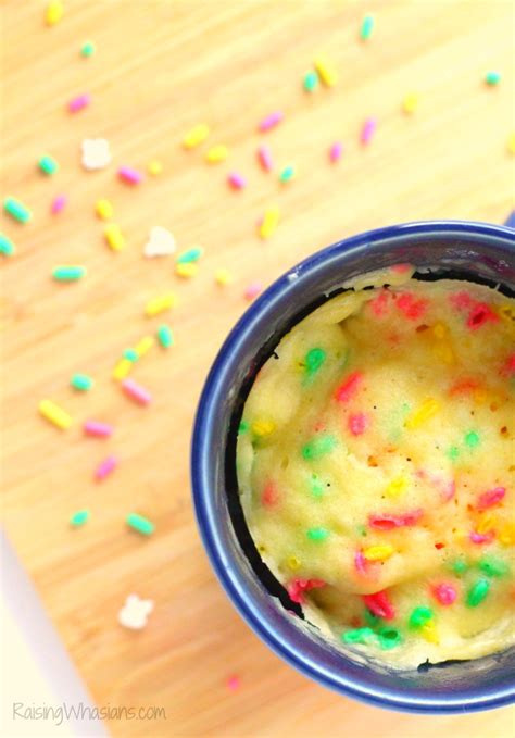 Gluten Free Funfetti Mug Cake Recipe