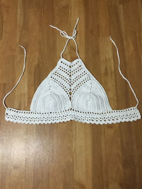 Hawaii Crochet Bikini Halter Top Pattern Etsy