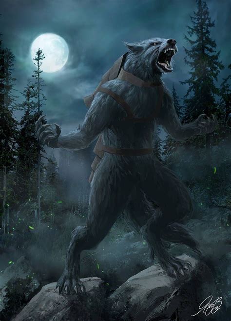 Werewolf Commission By Entar0178 On