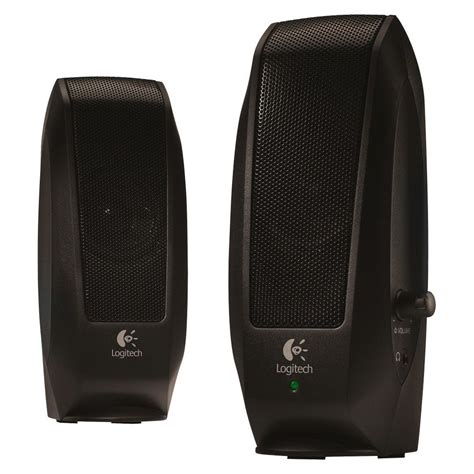 Logitech S 120 2 3w Rms 2 0 Speaker System In Black Artofit