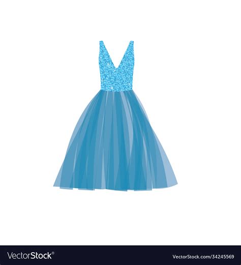 Blue Dress Clipart