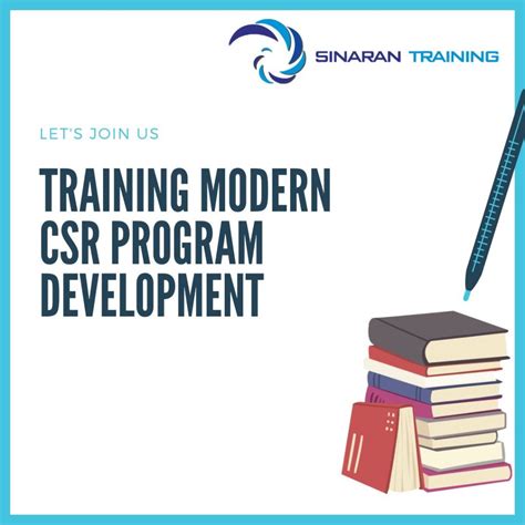 TRAINING MODERN CSR PROGRAM DEVELOPMENT Sinaran Training