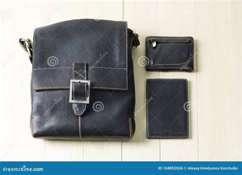 Leather Goods For Men Stock Photo Image Of Quality