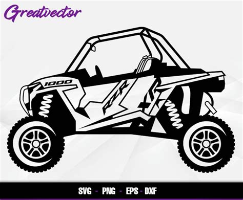 Rzr Xp 1000 EPS SVG PNG Dxf Vector Art Etsy México