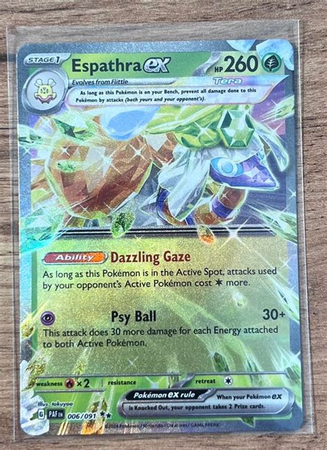 Espathra Ex Tera Pokemon Paldean Fates Paf Kaufen Auf Ricardo