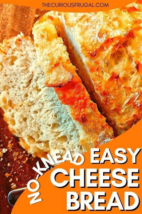 Easy Cheese Bread Recipe The Best Homemade Cheese Bread No Knead