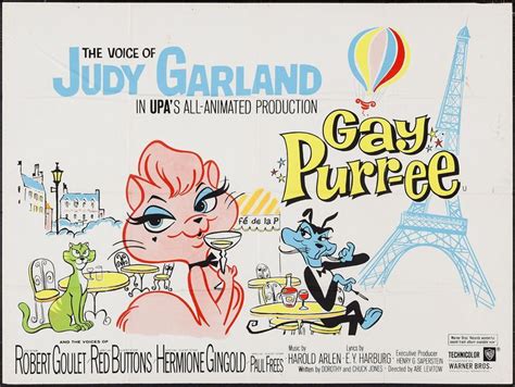 Gay Purr Ee British Quad Poster Warner Brothers